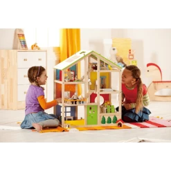 HAPE Vier-seizoenen-Huis, Gemeubileerd 35-delig 3 HAPE Vier-seizoenen-Huis, Gemeubileerd 35-delig -SpeelgoedKorting Winkel hape vier seizoenen huis gemeubileerd 35 delig a073788 3