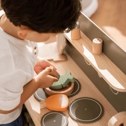 Howa Kinderkeuken " Lucky " Van Hout -SpeelgoedKorting Winkel howa kinderkeuken lucky van hout a349761 3