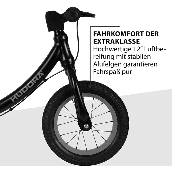 HUDORA ® Loopfiets Advanced Alu, zwart HUDORA ® Loopfiets Advanced Alu, Zwart -SpeelgoedKorting Winkel hudora loopfiets advanced alu zwart a297325 2