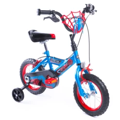 Huffy Fiets Marvel Spider -Man 12 Inch EZ- Build , Zwart/Rood
