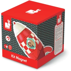 Janod® Magnetisch Bouwpakket - Raket Klein 3 Janod® Magnetisch Bouwpakket - Raket Klein -SpeelgoedKorting Winkel janod magnetisch bouwpakket raket klein a195994 3