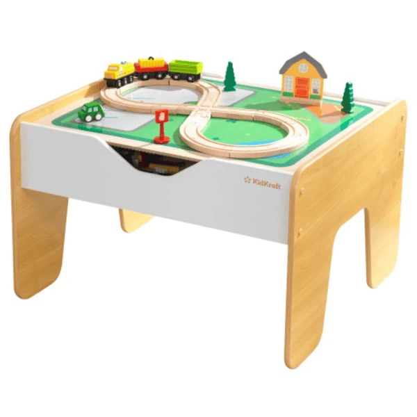 Kidkraft® 2-in-1 Speeltafel grijs & natuur Kidkraft® 2-in-1 Speeltafel Grijs & Natuur -SpeelgoedKorting Winkel kidkraft 2 in 1 speeltafel grijs natuur a276490