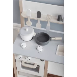 KIDS CONCEPT Keuken, Wit/grijs -SpeelgoedKorting Winkel kids concept keuken wit grijs a227545 2