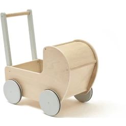 Kids Concept ® Poppenwagen Natuur -SpeelgoedKorting Winkel kids concept poppenwagen natuur a309158 2