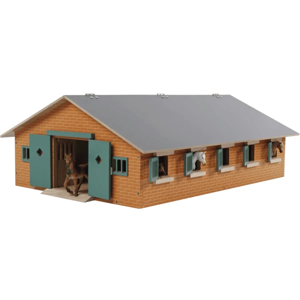 Kids Globe Farming Paard Stable Kids Globe Farming Paard Stable -SpeelgoedKorting Winkel kids globe farming paard stable a367585