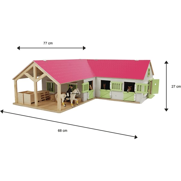 Kids Globe Horse s horse farm pink Kids Globe Horse S Horse Farm Pink -SpeelgoedKorting Winkel kids globe horse s horse farm pink a367304 1