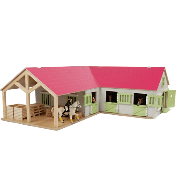 Kids Globe Horse s horse farm pink Kids Globe Horse S Horse Farm Pink -SpeelgoedKorting Winkel kids globe horse s horse farm pink a367304