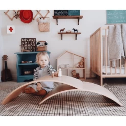 Kinderfeets® Balance Board Naturel 3 Kinderfeets® Balance Board Naturel -SpeelgoedKorting Winkel kinderfeets balance board naturel a294334 3