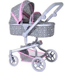 Knorr® Speelgoed Boonk Poppenwagen - Ster Grijs -SpeelgoedKorting Winkel knorr speelgoed boonk poppenwagen ster grijs a363268 2