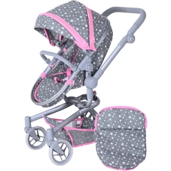 Knorr® Speelgoed Boonk Poppenwagen - Ster Grijs -SpeelgoedKorting Winkel knorr speelgoed boonk poppenwagen ster grijs a363268 4