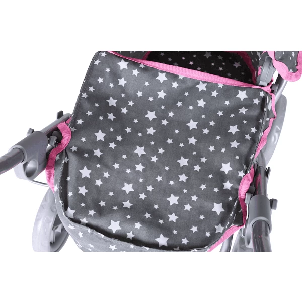 knorr® speelgoed Mini Lili poppenwagen - Ster grijs Knorr® Speelgoed Mini Lili Poppenwagen - Ster Grijs -SpeelgoedKorting Winkel knorr speelgoed mini lili poppenwagen ster grijs a363265 4