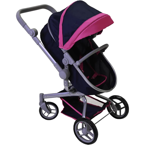 knorr® speelgoed poppenwagen Boonk flying heart s navy/roze Knorr® Speelgoed Poppenwagen Boonk Flying Heart S Navy/roze -SpeelgoedKorting Winkel knorr speelgoed poppenwagen boonk flying heart s navy roze a311386 3