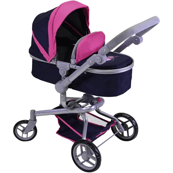 knorr® speelgoed poppenwagen Boonk flying heart s navy/roze Knorr® Speelgoed Poppenwagen Boonk Flying Heart S Navy/roze -SpeelgoedKorting Winkel knorr speelgoed poppenwagen boonk flying heart s navy roze a311386