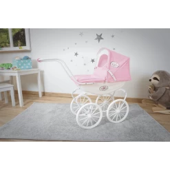 Knorr® Speelgoed Poppenwagen Class Ic Kinderwagen Roze/wit -SpeelgoedKorting Winkel knorr speelgoed poppenwagen class ic kinderwagen roze wit a311355 3