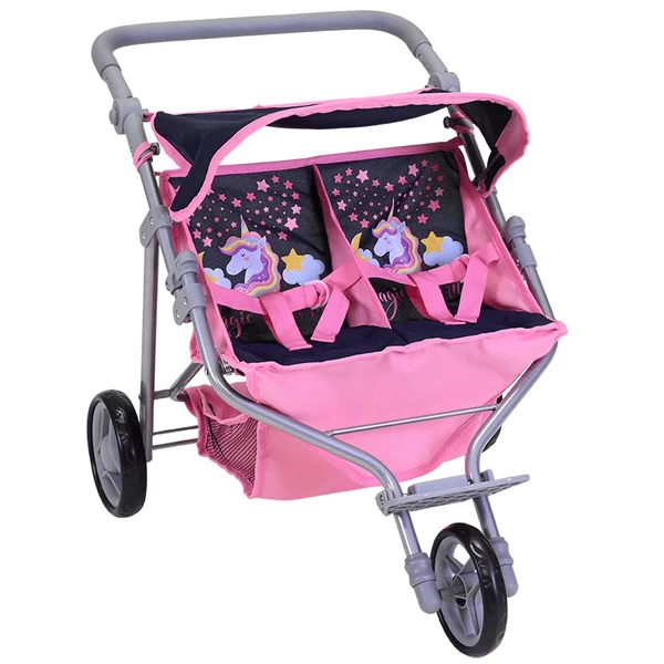 knorr® speelgoed Tweeling poppenwagen Duo, Magic Eenhoorn Knorr® Speelgoed Tweeling Poppenwagen Duo, Magic Eenhoorn -SpeelgoedKorting Winkel knorr speelgoed tweeling poppenwagen duo magic eenhoorn a318404 3