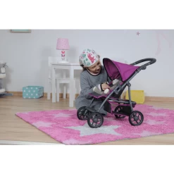 Knorr® Toys Poppenbuggy Liba - Tec Purple 4 Knorr® Toys Poppenbuggy Liba - Tec Purple -SpeelgoedKorting Winkel knorr toys poppenbuggy liba tec purple a238042 4