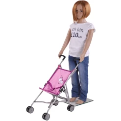 Knorr® Toys Poppenwagen Sim - Uma De Eenhoorn, Roze -SpeelgoedKorting Winkel knorr toys poppenwagen sim uma de eenhoorn roze a268659 3