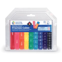 Learning Resources ® Breuk Toren Breuk Kubussen -SpeelgoedKorting Winkel learning resources breuk toren breuk kubussen a361395 4