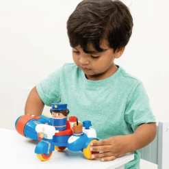 Learning Resources ® Design & Drill® Bolt Buddies® Police Motorfiets -SpeelgoedKorting Winkel learning resources design amp drill bolt buddies police motorfiets a361376 1