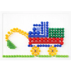 LENA ® Mozaïek Set Color Mix 400 Pluggen -SpeelgoedKorting Winkel lena mozaiek set color mix 400 pluggen a357451 2