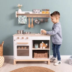 MUSTERKIND ® Speel Keuken- Magnolia - Wit/natuurlijk -SpeelgoedKorting Winkel musterkind speel keuken magnolia wit natuurlijk a301990 2