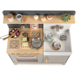 MUSTERKIND ® Speelkeuken Linum Warm Grijs/natuur -SpeelgoedKorting Winkel musterkind speelkeuken linum warm grijs natuur a295949 4