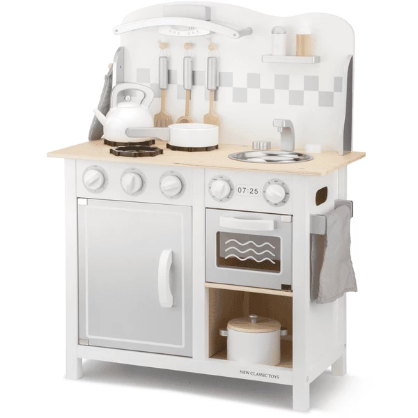 New Class ic Toys Kitchenette Bon Ap petit Deluxe wit/zilver New Classic Toys® New Class Ic Toys Kitchenette Bon Ap Petit Deluxe Wit/zilver -SpeelgoedKorting Winkel new class ic toys kitchenette bon ap petit deluxe wit zilver a300924