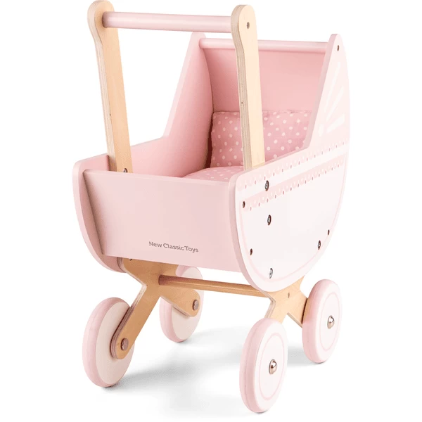 New Class ic Toys Poppenwagen roze incl. bedset New Classic Toys® New Class Ic Toys Poppenwagen Roze Incl. Bedset -SpeelgoedKorting Winkel new class ic toys poppenwagen roze incl bedset a378668 2