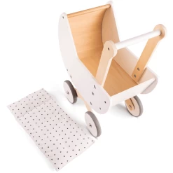 New Classic Toys® New Class Ic Toys Poppenwagen Wit Incl. Bedset -SpeelgoedKorting Winkel new class ic toys poppenwagen wit incl bedset a378662 3