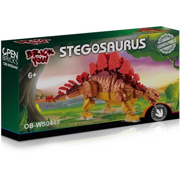 Open Bricks Stegosaurus Open Bricks Stegosaurus -SpeelgoedKorting Winkel open bricks stegosaurus a373543 3