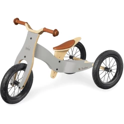 Pinolino Loopdriewieler Oskar, Grijs/natuur -SpeelgoedKorting Winkel pinolino loopdriewieler oskar grijs natuur a300139 3