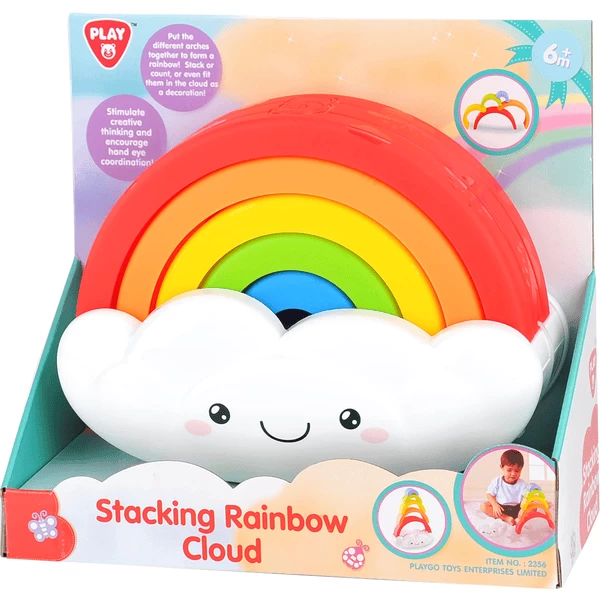 Playgo Stapel speelgoed regenboog Playgo Stapel Speelgoed Regenboog -SpeelgoedKorting Winkel playgo stapel speelgoed regenboog a362897 2