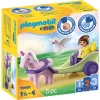PLAYMOBIL ® 1 2 3 Eenhoornwagen Met Fee