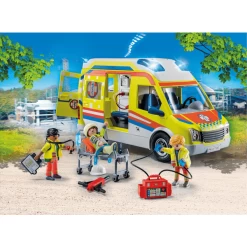PLAYMOBIL ® Ambulance Met Licht En Geluid -SpeelgoedKorting Winkel playmobil ambulance met licht en geluid a394624 2