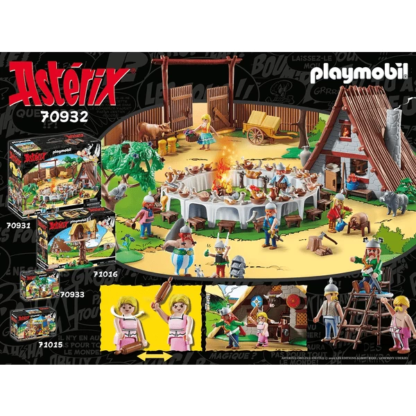 PLAYMOBIL ® Asterix Hut van Majestix PLAYMOBIL ® Asterix Hut Van Majestix -SpeelgoedKorting Winkel playmobil asterix hut van majestix a330430 3