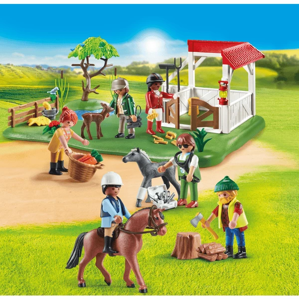 PLAYMOBIL ® Mijn Cijfers: Horse Ranch PLAYMOBIL ® Mijn Cijfers: Horse Ranch -SpeelgoedKorting Winkel playmobil mijn cijfers horse ranch a378033 2