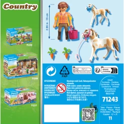 PLAYMOBIL Paard Met Veulen -SpeelgoedKorting Winkel playmobil paard met veulen a394604 4