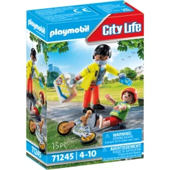 PLAYMOBIL ® Paramedicus Met Patiënt