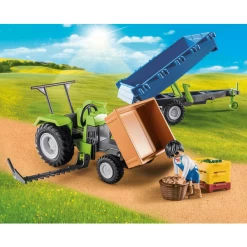 PLAYMOBIL ® Trekker Met Aanhangwagen 3 PLAYMOBIL ® Trekker Met Aanhangwagen -SpeelgoedKorting Winkel playmobil trekker met aanhangwagen a394613 3