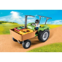 PLAYMOBIL ® Trekker Met Aanhangwagen 4 PLAYMOBIL ® Trekker Met Aanhangwagen -SpeelgoedKorting Winkel playmobil trekker met aanhangwagen a394613 4