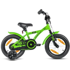 PROMETHEUS BICYCLES® Hawk Fiets 14'', Groen-zwart -SpeelgoedKorting Winkel prometheus bicycles hawk fiets 14 groen zwart a206506 3