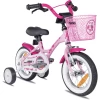 PROMETHEUS BICYCLES® HAWK Kinderfahrrad 12" , Roze-wit
