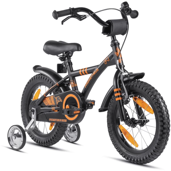 PROMETHEUS BICYCLES ® Kinderfiets 14 inch Zwart Mat & Orange PROMETHEUS BICYCLES ® Kinderfiets 14 Inch Zwart Mat & Orange -SpeelgoedKorting Winkel prometheus bicycles kinderfiets 14 inch zwart mat orange a342220
