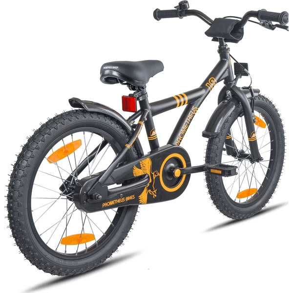 PROMETHEUS BICYCLES ® Kinderfiets 18" Zwart-Matt Orange PROMETHEUS BICYCLES ® Kinderfiets 18" Zwart-Matt Orange -SpeelgoedKorting Winkel prometheus bicycles kinderfiets 18 zwart matt orange a376640 3