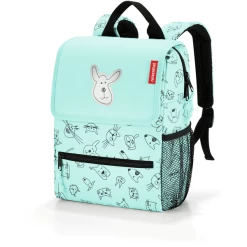 Reisenthel® Backpack Kids Cats And Dogs Mint