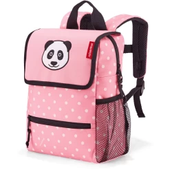 Reisenthel ® Backpack Kinderen Panda Stippen Roze