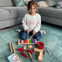 Schmetterline 16-delige Houten Ritmeset - RAINBOW -SpeelgoedKorting Winkel schmetterline 16 delige houten ritmeset rainbow a371195 2