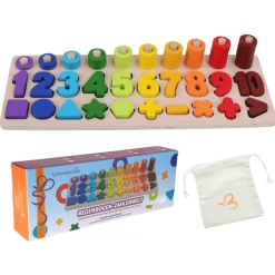 Schmetterline Houten Cijferpuzzel - RAINBOW NUMBER WORLD 2 Schmetterline Houten Cijferpuzzel - RAINBOW NUMBER WORLD -SpeelgoedKorting Winkel schmetterline houten cijferpuzzel rainbow number world a371172 2