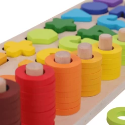 Schmetterline Houten Cijferpuzzel - RAINBOW NUMBER WORLD 4 Schmetterline Houten Cijferpuzzel - RAINBOW NUMBER WORLD -SpeelgoedKorting Winkel schmetterline houten cijferpuzzel rainbow number world a371172 4