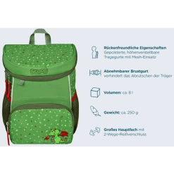 Scooli Mini Me Kindergarten Rugzak Diego Draak -SpeelgoedKorting Winkel scooli mini me kindergarten rugzak diego draak a402053 4